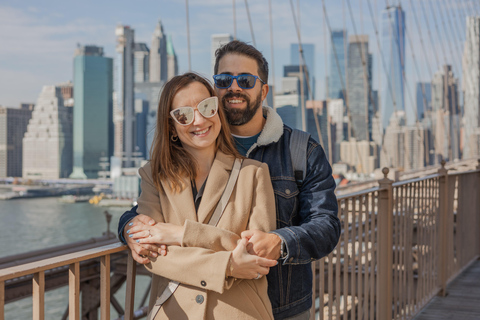 New York: Professionele fotoshoot bij Brooklyn BridgeVIP 60 Minuten | 70 Foto&#039;s