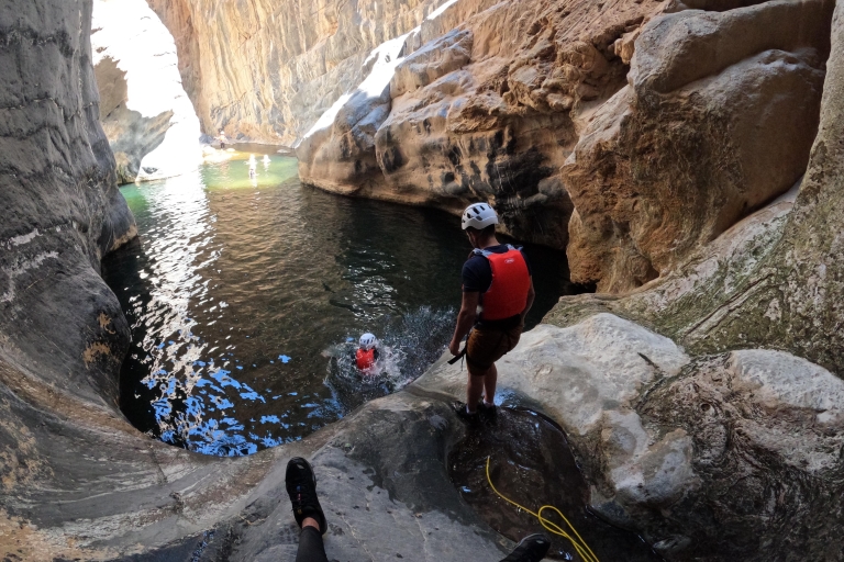 Full Day Adventure Tour through Snake Canyon (Wadi Bani Awf) Full Day Snake Canyon Tour