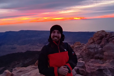 Hiking Summit of Teide by night for a sunrise and a Shadow Climbing Summit of Teide by night for a sunrise and a Shadow