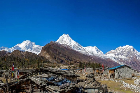 From Kathmandu: 13-Day Manaslu Circuit and Base Camp Trek Guide and Permit