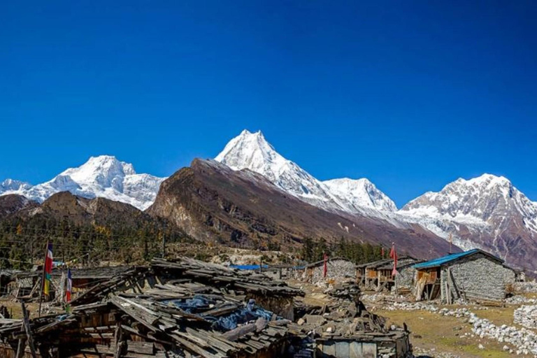 From Kathmandu: 13-Day Manaslu Circuit and Base Camp Trek Guide and Permit