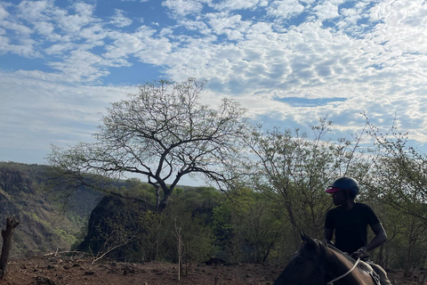 Victoria Falls: African Village Community Tour on Horseback