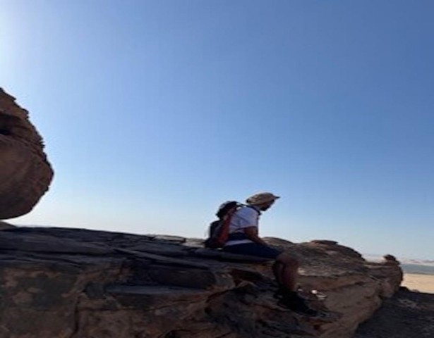 Visit Al Ula. Mountain Hike The Vally Trail in AlUla, Saudi Arabia