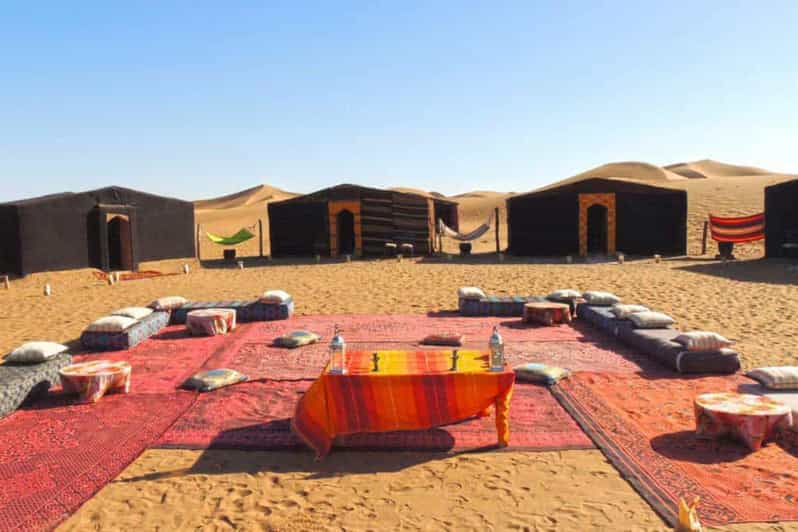 Ouarzazate : kasbah, vallées et désert d'Erg Lihoudi - Excursion de 2 jours - dromadaire