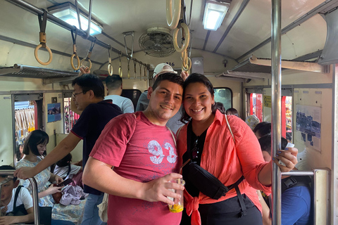 Bangkok: Iconic Floating Markets and Train Market Tour