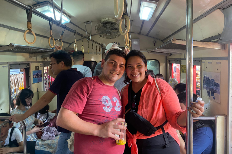 Bangkok: Iconic Floating Markets and Train Market Tour