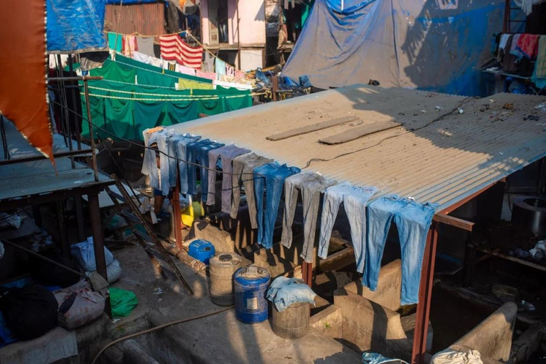 Dharavi slum, Dhobi Ghat &amp; Dabbawala-upplevelse