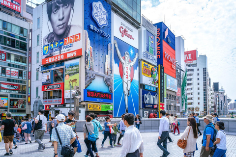 Osaka food walking tour Shinsekai Dotonbori 10 Foods 1 Drink