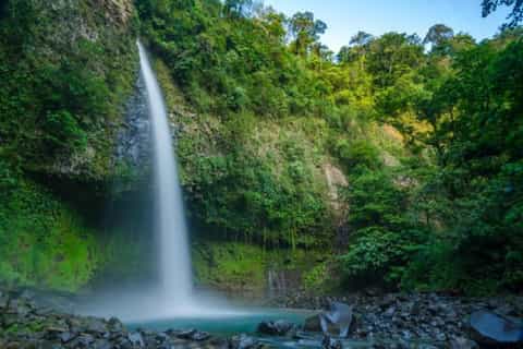 La Fortuna : cascade et tyrolienne avec déjeuner