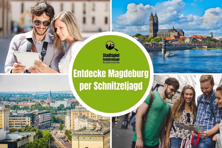 Magdeburg: Scavenger Hunt Self-Guided Tour