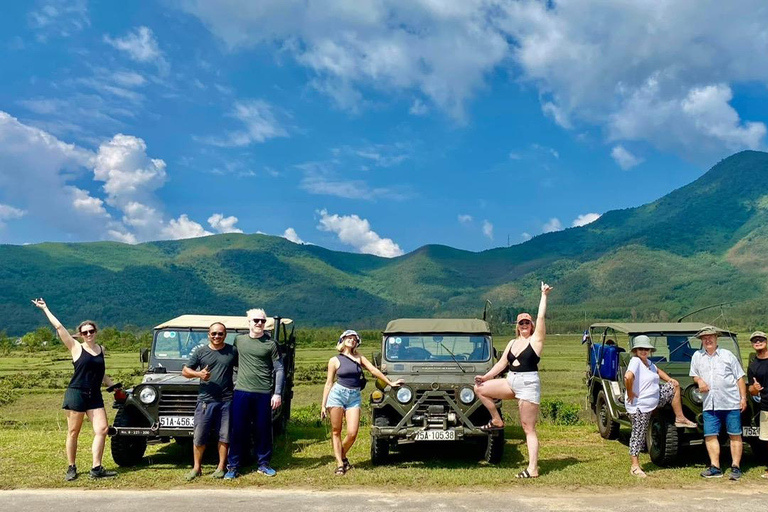 Hue Tour to Tam Giang Lagoon & Thuan An Beach by Jeep