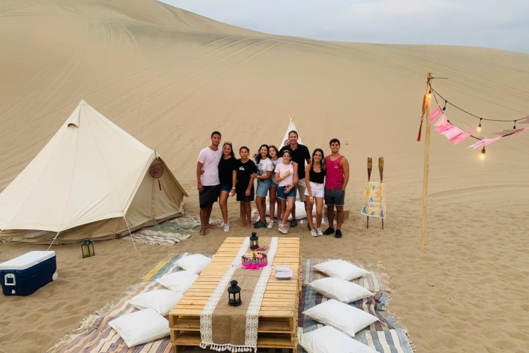 Ica: Buggy, Sandboarding & Dinner in the Huacachina Desert Adventure & Dinner in the Huacachina Desert - Group Service