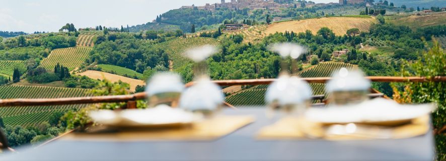 Z Florencji: Toskania z opcjonalnym lunchem i winem