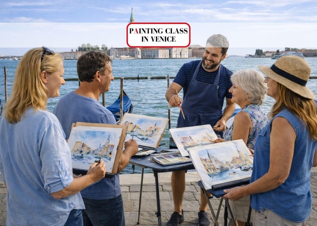 Venice: Watercolor Workshop with the Art Circle Artists