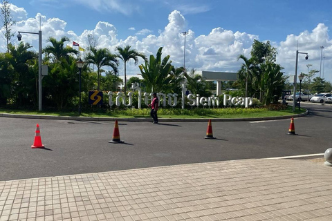 Transfer from Siem Reap Airport to hotels in Siem Reap