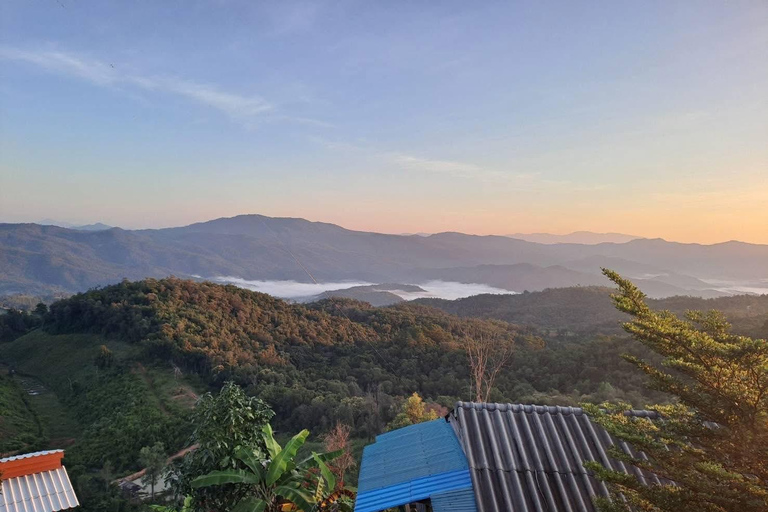 Chiang Mai: 2-Day Jungle Trek with Elephant Farm & Raft Ride Hotel Pickup and Drop-off (within Pickup Area)