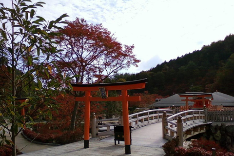 Osaka: Katsuoji Temple Guided Tour with Bus Transfer Private Tour in English with Meeting Point