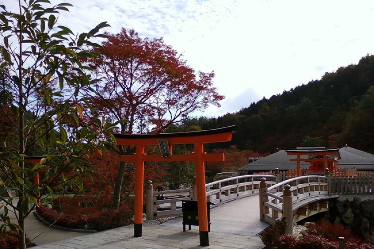 Osaka: Katsuoji Temple Guided Tour with Bus Transfer Private Tour in English with Meeting Point