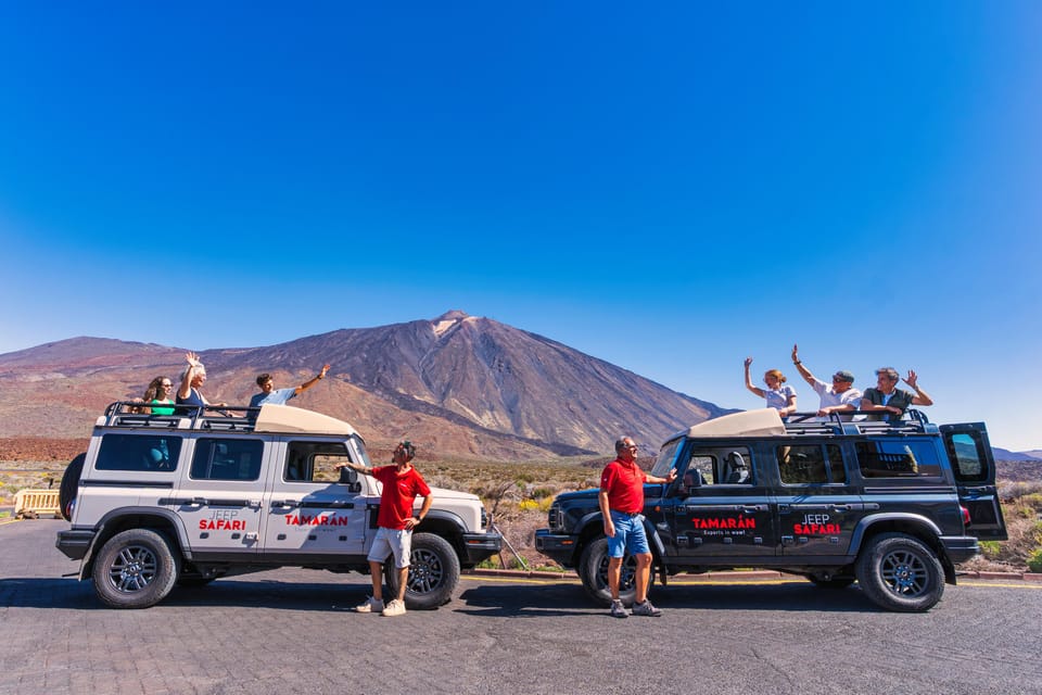 From Playa de las Américas: Full-Day Teide Jeep Safari