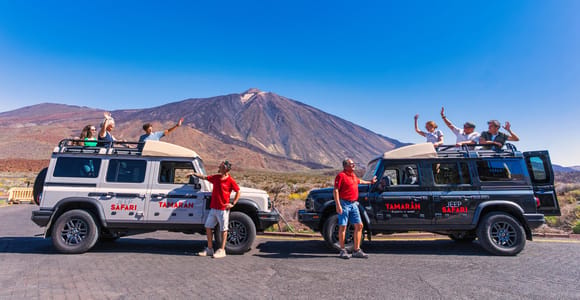 From Playa de las Américas: Full-Day Teide Jeep Safari