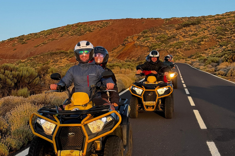 Puerto de la Cruz: Ascend Mount Teide on a quad bike to experience a magical sunset Individual Quad (1 person per quad)