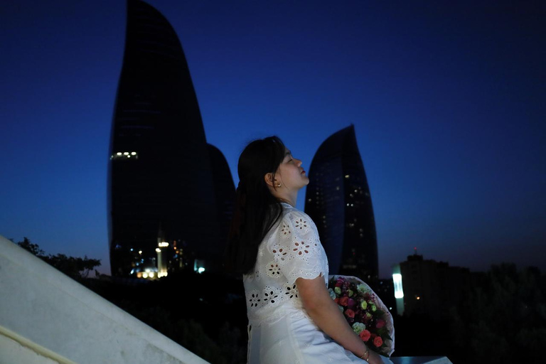 巴库城市与黄金时刻摄影体验巴库城市和黄金时刻摄影体验