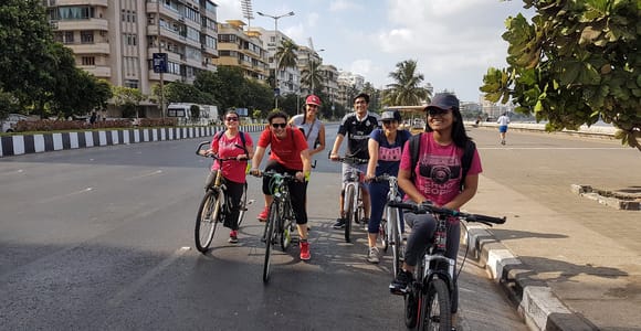 Mumbai: Fahrradtour am frühen Morgen