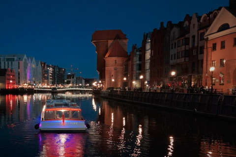 Gdańsk: River Cruise on Motlawa with Meal and Drink Romantic Cruise
