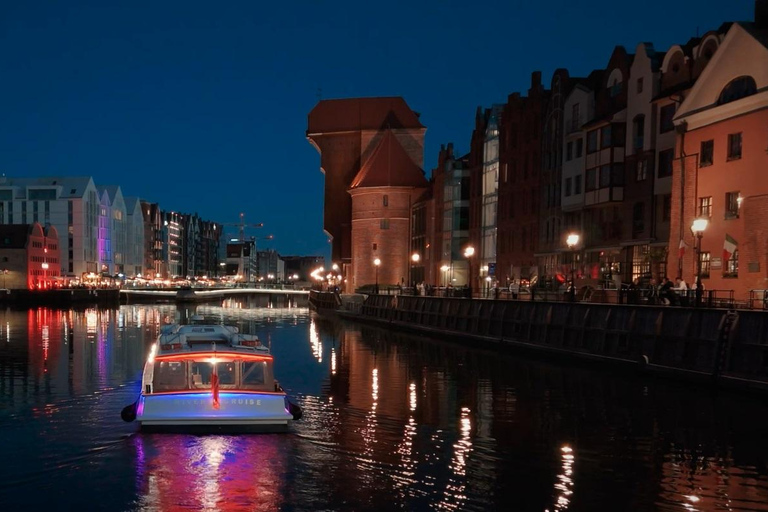 Gdańsk: River Cruise on Motlawa with Meal and Drink Romantic Cruise
