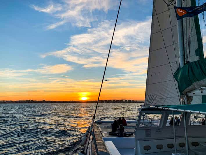 valencia catamaran cruise with sunset option