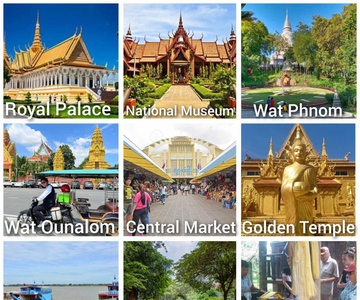 Phnom Penh: City and Silk Island Tour (no genocide sites)