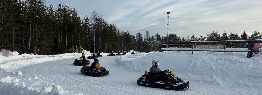 Rovaniemi : expérience de karting sur glace