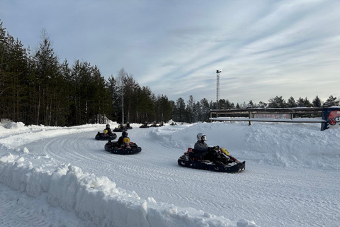 Rovaniemi: Ice Karting Experience