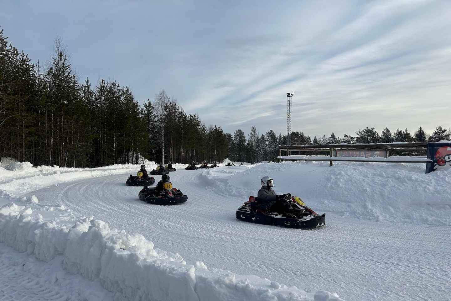 Rovaniemi: Ice Karting Experience