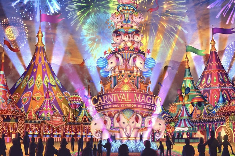 Phuket: Carnaval Magisch Themapark en Showervaring