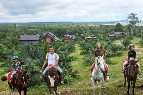 Ao Nang: Horse Riding Tour and kayaking clongrood