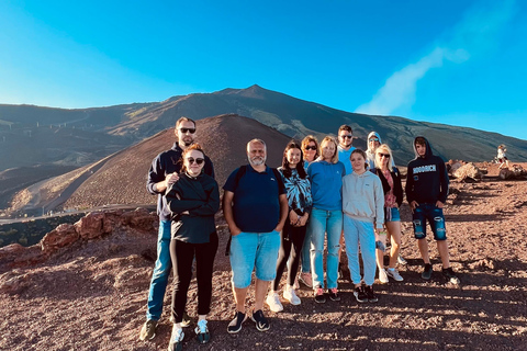 Catania: Etna Sunset Tour med upphämtning och avlämning