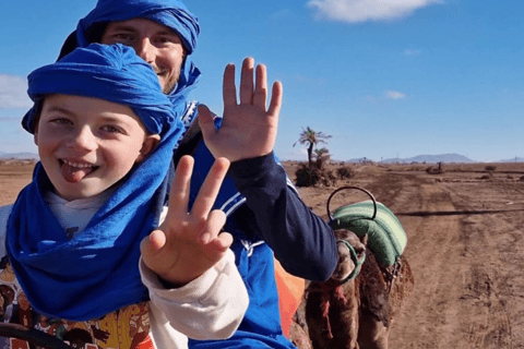 Marakesz: Palmeraie Camel Ride i tradycyjne spa marokańskie