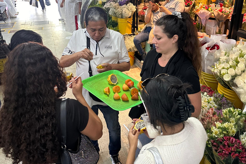 Fruits exotiques : dégustation au marché localTOURNÉE DES FRUITS ANGLAIS