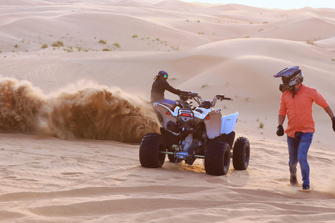 Doha: Zelf rijden met een quad in de woestijn van Qatar