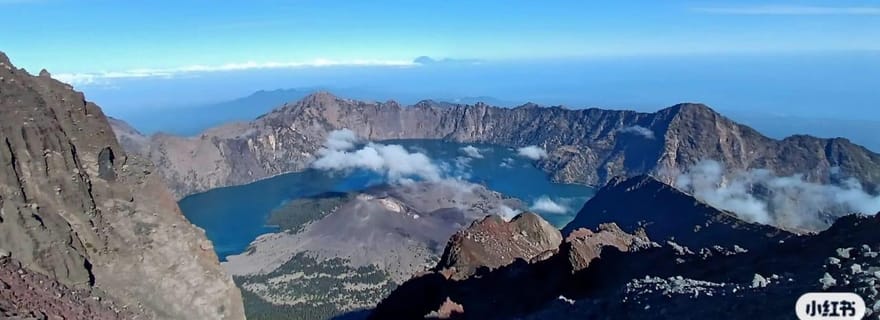 Lombok : Randonnée de 2 jours/1 nuit au sommet du mont Rinjani (3 726 m) en groupe