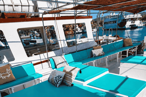 Ibiza: Sea Caves and Snorkeling Cruise with Drinks & Tapas