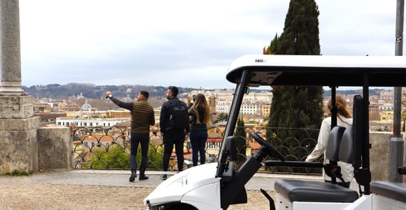 Rome: City Highlights Golf Cart Tour