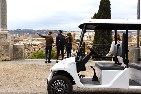 Rome: City Highlights Golf Cart Tour