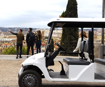 Rome: City Highlights Golf Cart Tour
