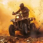Marrakech: Giro nel deserto di Agafay in quad e cammello con cena spettacolo