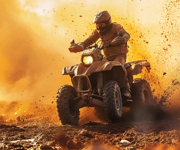Marrakech: Agafay Desierto Quad y paseos en camello con cena espectáculo