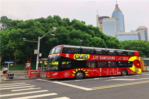 Shanghai Hop-on Hop-off Double-Decker Sightseeing Bus Shanghai Hop-on Hop-off Bus 1-Day Pass