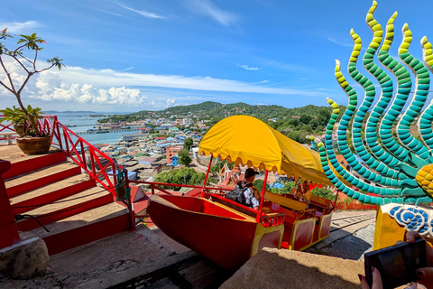 Da Bangkok: Tour di un giorno dell&#039;isola di Koh Sichang con tour in tuktuk