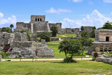 Desde Cancún: Cobá, Tulum y Tradiciones Mayas Visita GuiadaDesde Riviera Maya: Excursión a Cobá, Tulum y Tradiciones Mayas